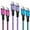 Rose,Blue,Purple, variant on USB C Cables,USB C to USB C Cable 6ft 3 Pack FiveBox PD Fast USB Type C Charging Cord Nylon Braided USB C Charger Cables(Rose,Blue,Purple)