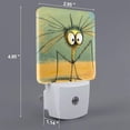 thumbnail image 2 of Fuzoiu Quirky Cartoon 123 Print Dusk to Dawn LED Night Light with Light Sensor, Energy-Efficient Touch-Safe Night Lamp for Home, Office, and Kids' Rooms-EU, 2 of 7