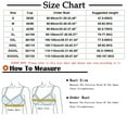 thumbnail image 3 of UPPADA Daisy Bra for Women Seniors Front Button Closure Bras Comfortable Everyday Bras No Underwire Easy Close Bras Soft Cup Push up Sleep Bra Purple,XL Wireless Bras for Women, 3 of 3