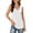 White, variant on Asklazy Women's Summer Sleeveless Chiffon Blouse Business Casual Tank Flowy Tops for Women,US Size,Light Pink,M