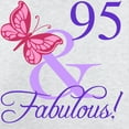 thumbnail image 3 of CafePress - Fabulous 95Th Birthday Sweatshirt - Crew Neck Sweatshirt, 3 of 4