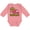 Mauve, variant on Inktastic My Dad is a Firefighter with Fire Truck Boys or Girls Long Sleeve Baby Bodysuit