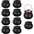 thumbnail image 1 of Inteprter Cubo de caramelos de Halloween, 10 Uds., cubos para festivales, tarro para exteriores, mascarada para el hogar, presente, herramienta Kits de decoración para fiestas Negro, 1 of 6