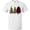 AA-White, variant on Inktastic Three Christmas Trees in Plaid and Leopard Print T-Shirt