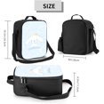 thumbnail image 2 of Cinnamoroll Cute Cartoon Lunch Bag Reusable Portable Insulated Tote Bag For Men And Women For Picnic Work Travel Outdoor Cinnamoroll Cute Anime Puppy, 2 of 4