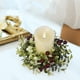 thumbnail image 3 of Ve Anillos Guirnalda Hojas artificiales de mesa para Navidad hogar Fiestas de boda Decoración, 3 of 7