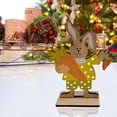 thumbnail image 5 of Heiheiup Easter Bunny Decorations Wooden Bunny Spring Decorations Style Home Resurrection Tabletop Centerpieces, 5 of 5