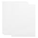 thumbnail image 1 of 20 hojas de papel para escribir en braille, para personas ciegas, en blanco, para escribir en braille, suministros de ayuda para personas ciegas, color blanco, 1 of 7