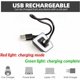 thumbnail image 5 of Luz trasera Casco MTB Bicicleta de carretera Bicicleta LED USB Recargable 5 modos Luz de bicicleta impermeable Luz roja Carga rápida Alta visibilidad JM, 5 of 5