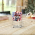 thumbnail image 2 of Patriotic British Shorthair Celebrates 4th of July 16oz Pint Beer Glass Mug Cat Lover Kitten Owner Gifts Beer Glasses Cup - 02009, 2 of 5