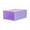 Purple, variant on WIFKLSIIPG 1PC Foldable Clear Shoes Storage Box Stackable Shoe Organizer