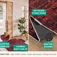 thumbnail image 4 of Bloom Rugs Washable Non-Slip 6' x 9' Rug - Red Traditional Bordered Area Rug for Living Room, Bedroom, Dining Room, and Kitchen - Exact size: 6' x 9', 4 of 9