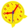 thumbnail image 4 of Clock Model Teaching Aid, Educational Clock Learning Model Durable 3 Pointer Linkage Small  for Cognitive Time Yellow,Blue,Pink, 4 of 8