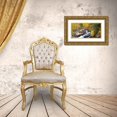 thumbnail image 3 of Palacios, J.A. 32x18 Gold Ornate Wood Framed with Double Matting Museum Art Print Titled - Forest and river 803, 3 of 4