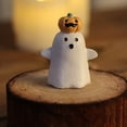 thumbnail image 4 of Halloween Mini Ghost Figurine Decor,Ghost Halloween Decor Indoor,Resin Pumpkin Pink Ghost Decor Figurine,Halloween Bat Decor Figurine,Halloween Desk Decor,B, 4 of 8