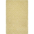 thumbnail image 3 of SAFAVIEH Chatham Xanthia Geometric Wool Area Rug, Light Gold/Ivory, 6' x 9', 3 of 12