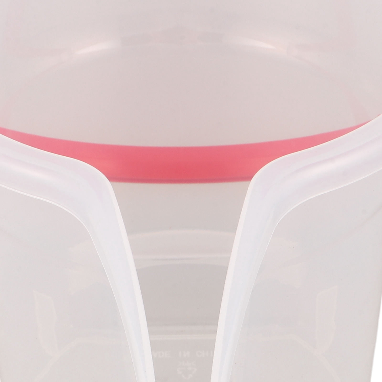 BESTYASH Clear Outdoor Bird Seed Feeder with Spill-Resistant Pourer and Convenient Portable Handle for Garden Bird Feeding