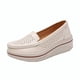 thumbnail image 1 of Zapatos para mujer, cómodos, con suela gruesa, informales, con plataforma, de gran tamaño, para correr, botas vaqueras, 1 of 6
