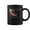 Black, variant on Midcentury Modern Mid Century Cat Retro Atomic Age Aesthetic Coffee Mugs
