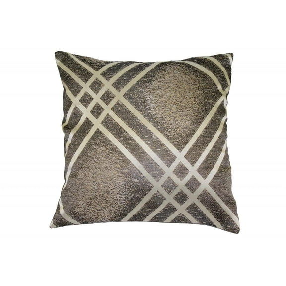 Fortune Vintage Damask Design 18" X 18" Decorative Cushion Cover