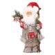 thumbnail image 5 of Muñeco de Papá Noel de pie de 32 cm (12,6 pulgadas) para decoración navideña de mesa y repisa Abrigo gris, 5 of 9