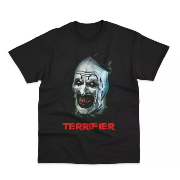 Terrifier Movie Horror T-Shirt Black S-5XL Art the Clown