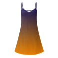 thumbnail image 4 of summer dresses for women 2024 Casual Sundress Summer Camisole Boho Beach Dress V Neck Tank Dresses Beach Dress wedding guest dresses for women Orange Polyester M, 4 of 6