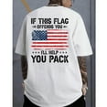 thumbnail image 2 of Men’s Patriotic Flag Graphic T-Shirt – Vintage USA-Inspired Tee, Soft Cotton Unisex Top for Summer & Everyday Wear, 2 of 5