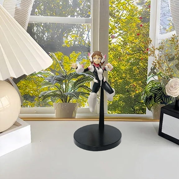 Uraraka Ochaco Character Action Figures Anime Hero Academia Figurine Peripheral Decoration(7.1In-White)#1430