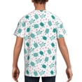 thumbnail image 5 of Wukai Sea Turtle Youth Unisex Short Sleeve T-Shirt for Boys, Girls, Teens, and Kids-X-Small, 5 of 7