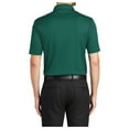 thumbnail image 2 of Yellow Rooster Men's Performance Fine Jacquard Polo Green Glen XL, 2 of 6