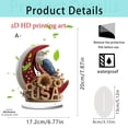 thumbnail image 6 of AZXY 4th of July Decorations, Patriotic USA Eagle 2D Acrylic Tabletop Ornament, Independence Day Crescent Moon Sunflower Sign, Red White Blue Freestanding Decor, Holiday Party Centerpiece for Home, 6 of 8