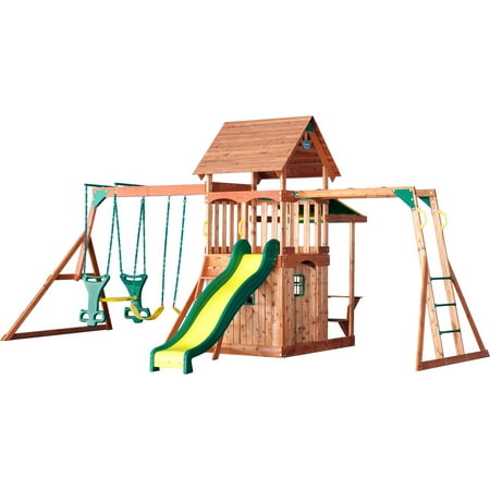 Backyard Discovery Saratoga All Cedar Swingset