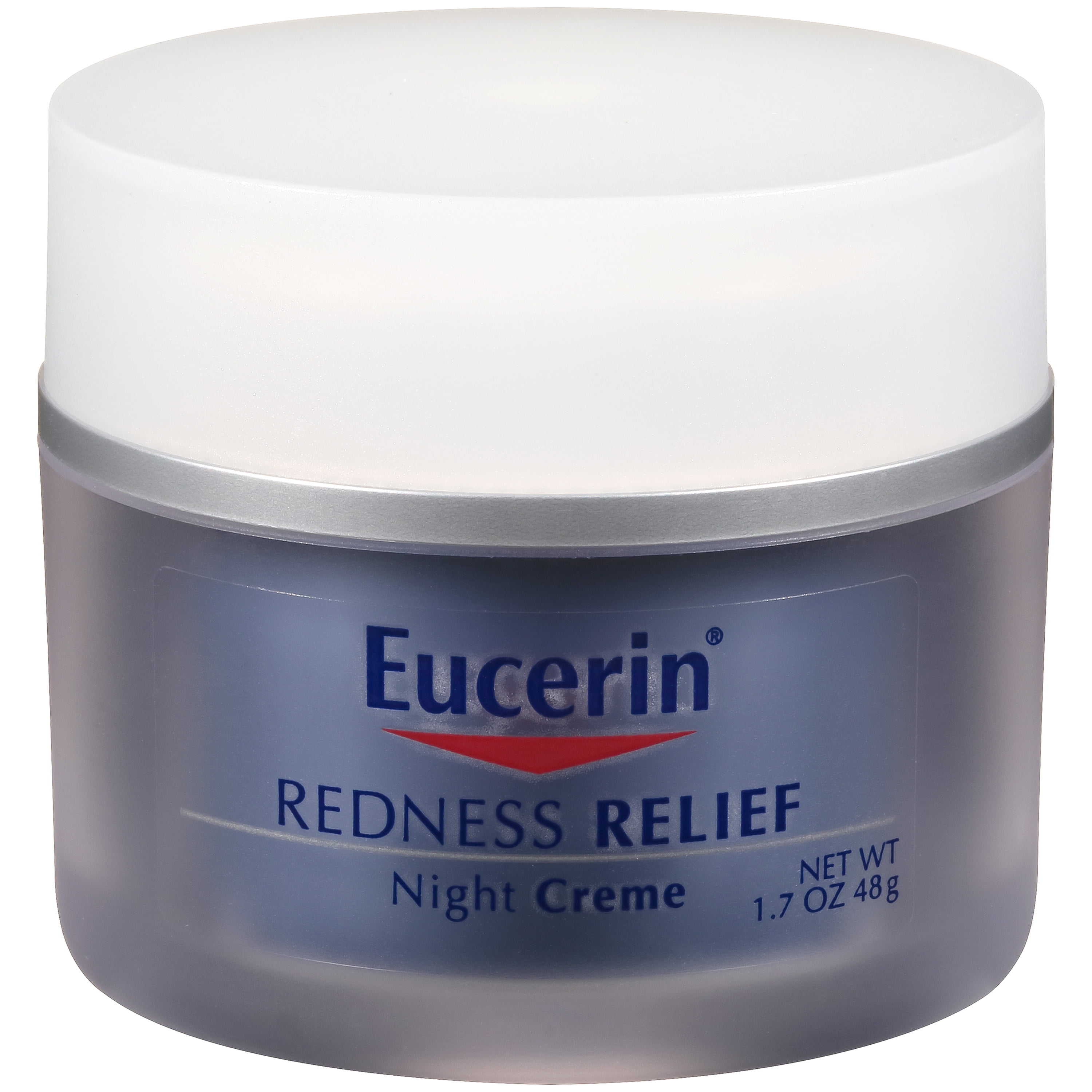 Eucerin Redness Relief Night Creme For Sensitive Skin 1.7 Oz. Jar