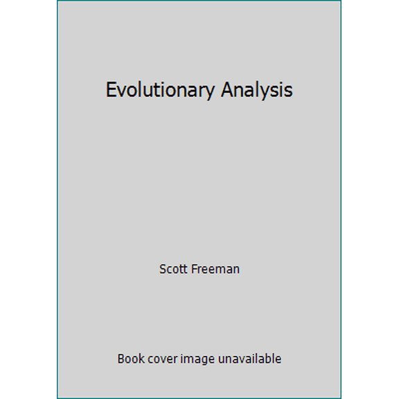 Pre-Owned Evolutionary Analysis (Hardcover) 0131063308 9780131063303