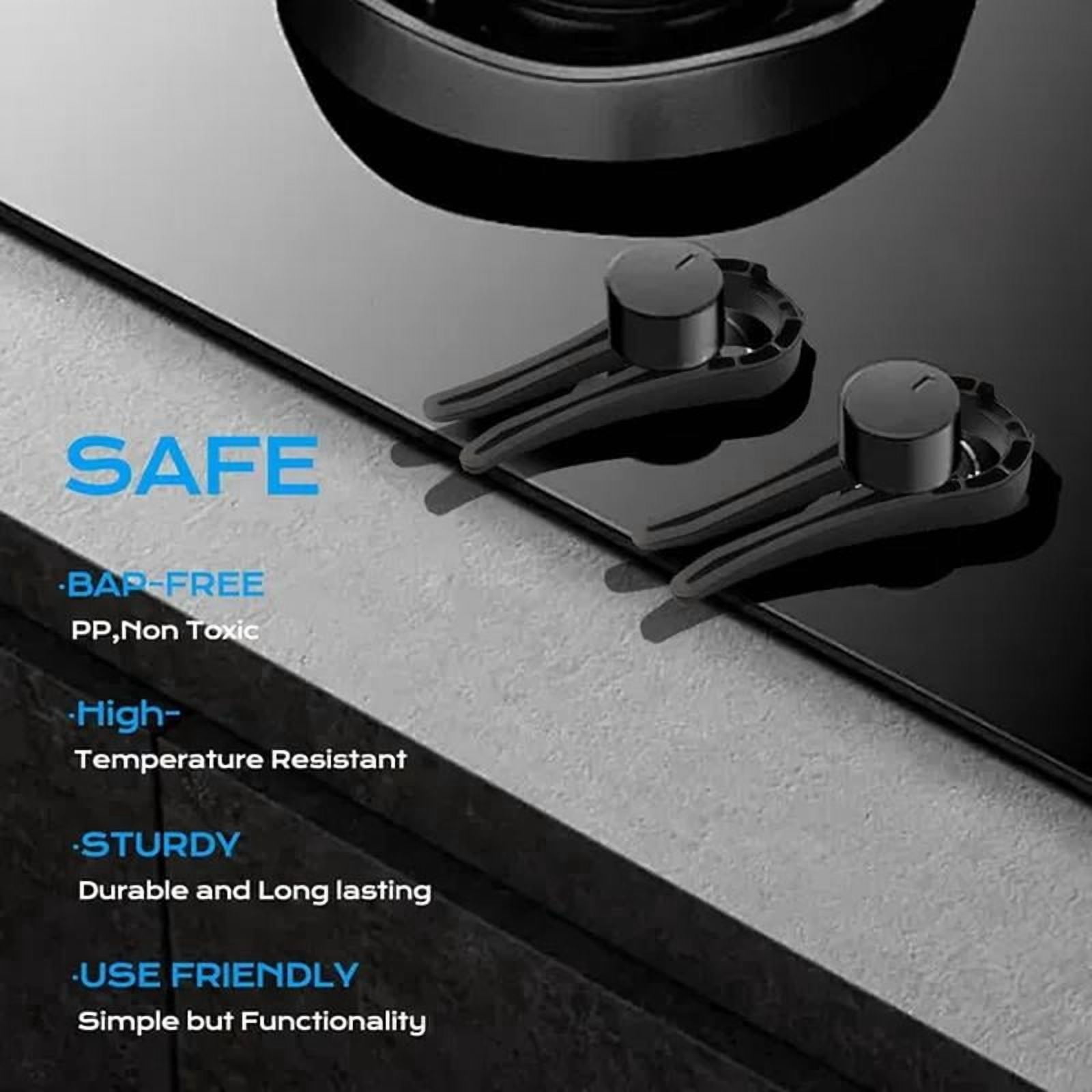 Stove Knob Safety Covers, Gas Stove Knob Locks