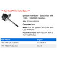 thumbnail image 2 of Ignition Distributor - Compatible with 1981 - 1986 GMC Caballero 1982 1983 1984 1985, 2 of 2