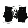 thumbnail image 5 of Heated Gloves Fingerless Double-Sided Heating Knitted Winter USB Heated Gloves Typing Mitten for Women Men, 5 of 8