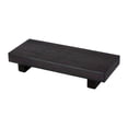 thumbnail image 3 of Portavelas de madera decorativo para jabones, velas ... Negro, 3 of 9