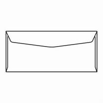 #9 Regular Envelopes, 3-7/8" x 8-7/8", 20#, White, Side Seams, No Window (Box of 500)