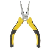 Klutch 4-1/2in. Long Nose Pliers, 0.83in. Jaw Capacity, Alloy Steel