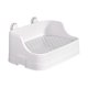 thumbnail image 5 of Bandeja de arena para cobayas, orinal portátil, antideslizante, rectangular, de alta calidad blanco, 5 of 9