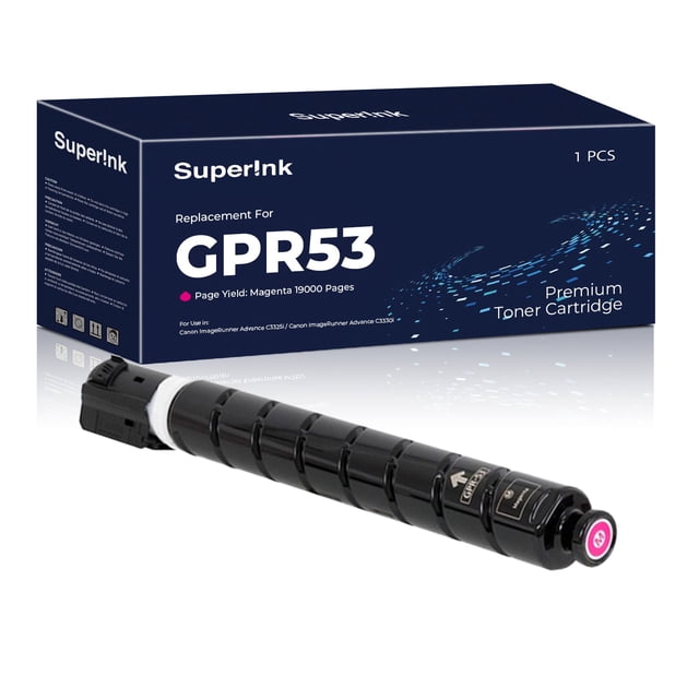 Compatible Canon GPR-53 8526B003AA Magenta Toner Cartridge By Superink