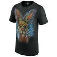 thumbnail image 2 of Men's Black Wyatt Sicks Rambling Rabbit Portrait T-Shirt, 2 of 3