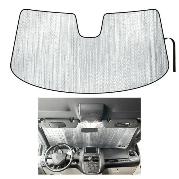 Front Windshield Sunshade for 2011-2020 Dodge Grand Caravan Minivan