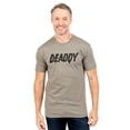 thumbnail image 2 of Deaddy Men's Modern Fit Fun Casual T-Shirt Printed Graphic Tee Military Grey Large, 2 of 3