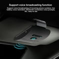 thumbnail image 6 of Car Bluetooth Speakerphone System | Sunshade Visor Panel Bluetooth MP3 Speaker | Hands-Free Calling | Voice Prompt | Dual Phone Connection | DSP Noise Reduction | 10x6x2.1cm | 1 Pack, 6 of 7
