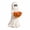 White, variant on Diceymbol Halloween Safe Ghost Candy Bowl 14 Inch Pumpkin Treat Holder for Candy Cookies Snacks Trick or Treat Table Decor