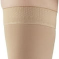 thumbnail image 3 of Ames Walker AW Style 305 Medical Support 30-40 mmHg Extra Firm Compression Open Toe Thigh High Stockings w/Band Beige Medium, 3 of 4