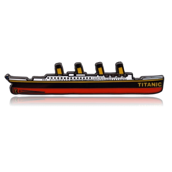 Titanic Ship Enamel Pin | Clayton Jewelry Labs